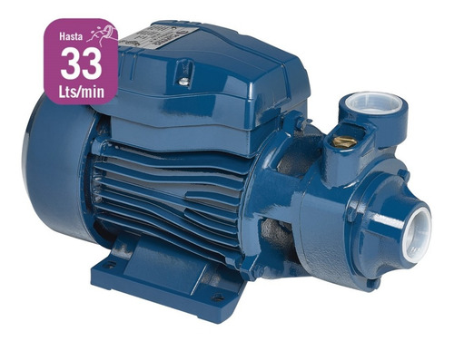 Bomba Periférica Pluvius QB60 - 220V - 50 Hz - 0.5 hp - Monofásica