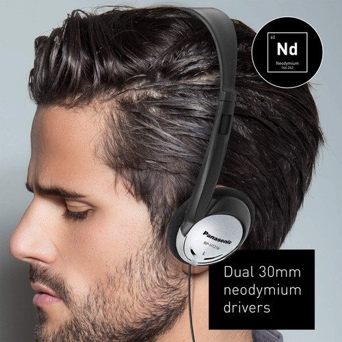 Auriculares Supraaurales Ligeros De Panasonic Con Xbs