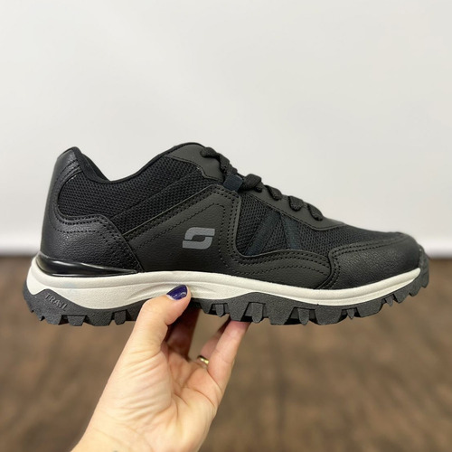Zapatillas Trekking Hombre Outdoor Calzado Deportivas Ad731