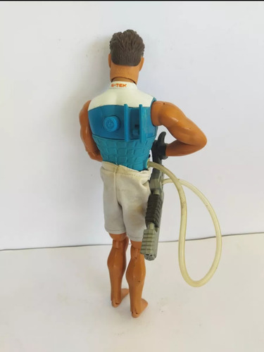 Max Steel N-tek Traje Azul Pistola De Accion Mano Agua 2005 (Usado)