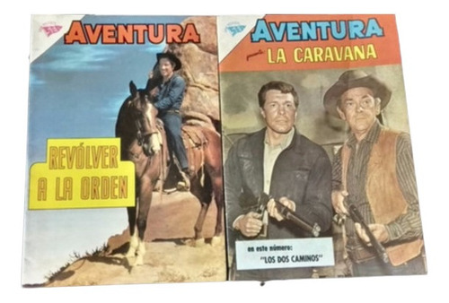 Revistas Aventura De Editorial  Novarro  Año 1963 /nº262-263