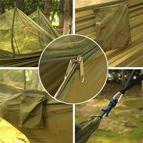 Rede Mosquiteira Pop-up Leve Para Quedas Ao Ar Livre K2