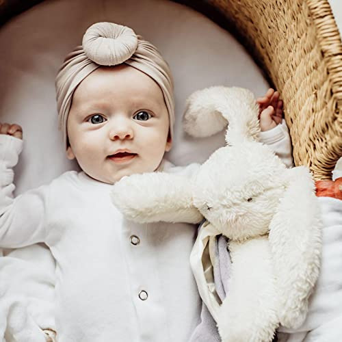 Buddy Blanket, Manta De Peluche De Conejito Y Bebé, Blanca