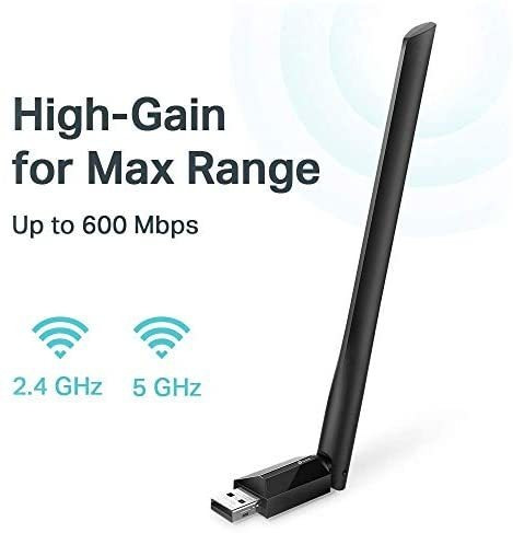  Antena Wifi Usb Tp-link Red Inalámbrica Ac600mbps 5ghz