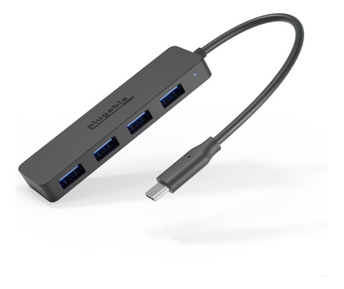 Plugable Concentrador Adaptador Usb C A Usb, Concentrador Us