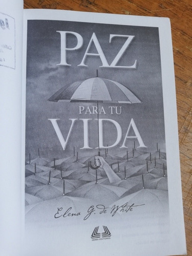 Paz Para Ti Vida Elena Whiteb (Usado)
