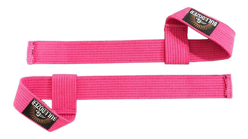 Faixa Strap Rosa Para Musculação Profissional Academia Cross