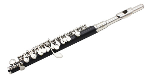 Flauta Piccolo Ottavino De Tamaño Medio, Cuproníquel, Chapad
