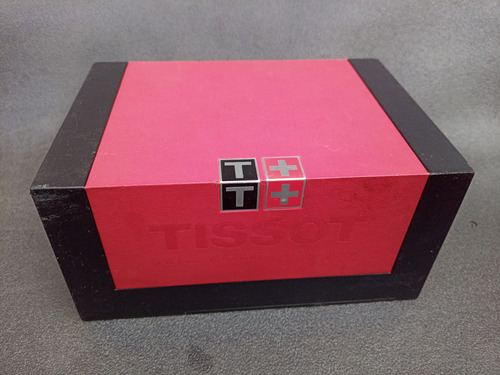 Intihuatana: Caja Porta Reloj Tissot C Negro Rojo Cj12