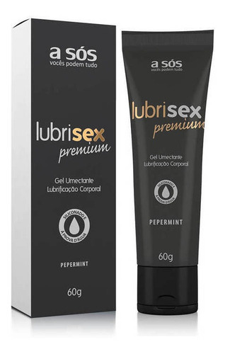 Imagem 2 de 5 de Gel Lubrificante Íntimo Lubrisex Premium 60g