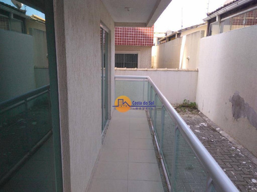 Lindo Apartamento Com 2 Dormitórios À Venda, 88 M² Por R$ 190.000 - Jardim Mariléa - Rio Das Ostras/rj - Ap0404