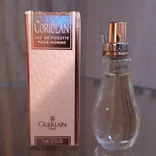 Miniatura Colección Perfum Guerlain Coriolan 5ml Homme Vinta