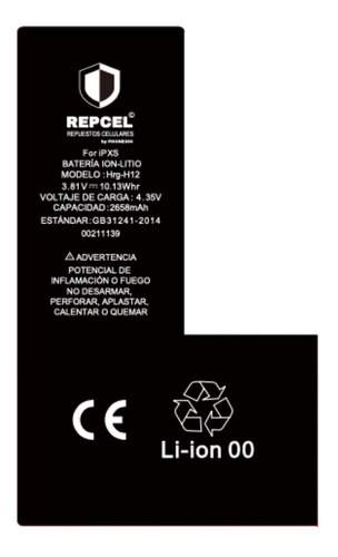 Imagen 2 de 4 de Bateria iPhone XS Certificada + Pegamento / Phone 360