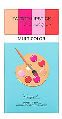 Lápices Labiales - 20 Unidades - Caja De Lápiz Labial De Cig