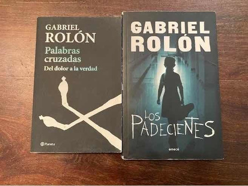 Set De Dos (2) Libros De Gabriel Rolón