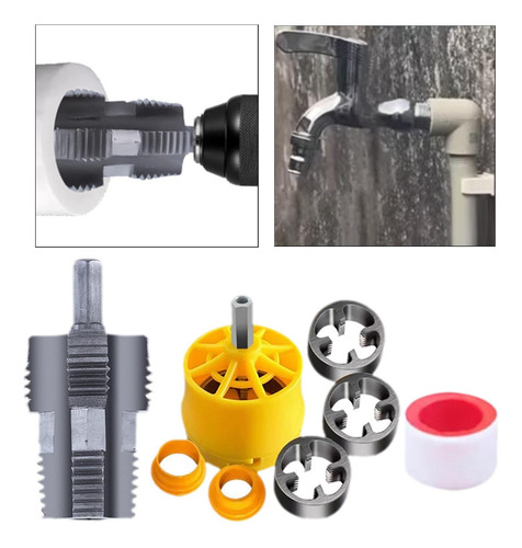 Kit De Enhebrador De Tubos De Pvc, Juego De Troqueles
