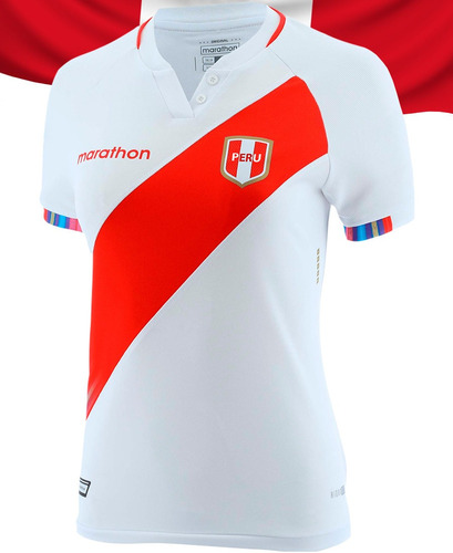 Camiseta Dama Selección Peru Colección Bicentenario Deportes