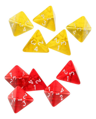 Dados De Cuatro De 4 Piezas Suministros Para De De Dados De