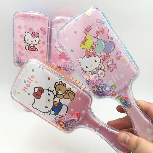 Cepillo Desenredante Para Cabello Hello Kitty Y Sus Amigos