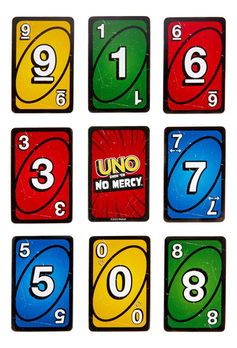 Uno Juego De Cartas No Mercy