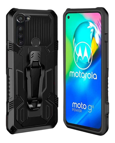 Estuche Armor Bracket Para Motorola Moto G8 Power 