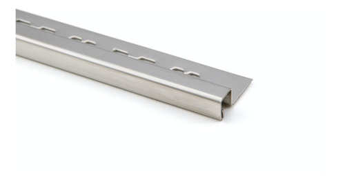 Perfil Omega Acero P/revestimiento 15x12x2500 Mm Moldumet Plata Brillante