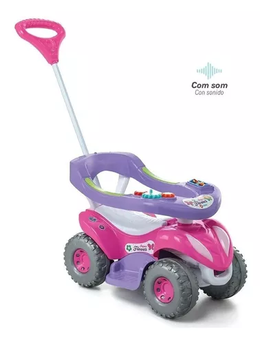 Carrinho Motoca De Passeio Infantil Criança Bebe Protetor - R$ 249,9