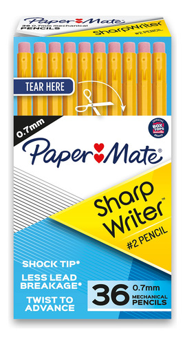 Lápices Mecánicos Paper Mate Sharpwriter 0,7 Mm