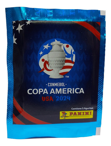 Pack 25 Sobres Figuritas Copa América Panini 2024 Cromy Club