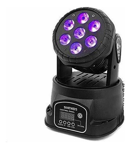 Shehds Led Lavado 7x18 W Rgbwa+uv 6in1 Cabeza Móvil Ilumi