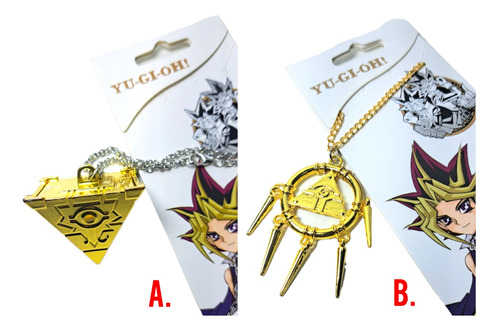 Collares Anime Metal Yugioh Artículos Del Milenio Yu Gi Oh