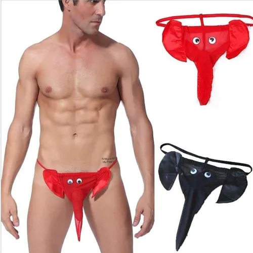 Tanga Elefante Ropa Interior Hombre