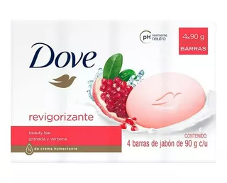 Jabón De Tocador Dove Revigorizante Granada Y Verbena