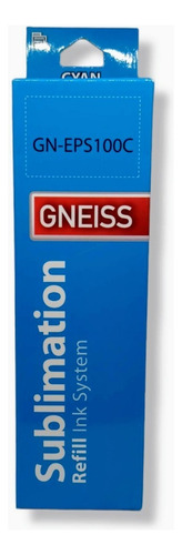 Tinta Gneiss Sublimacion X 100cc Tinta Cyan