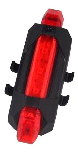 Imagen 2 de 4 de Luz Recargable Led Usb Bicicleta Trasera Delantera Kuest