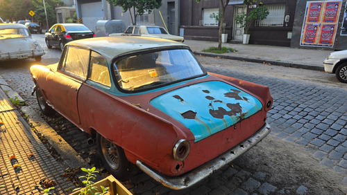 Coupe Fisore 1963 Solo Para Entendidos Motor A Medio Armar P