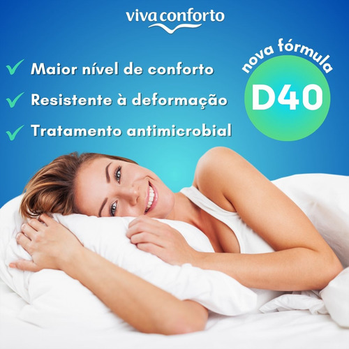 Kit 5 Travesseiros Nasa Visco Antiácaros Viva Conforto