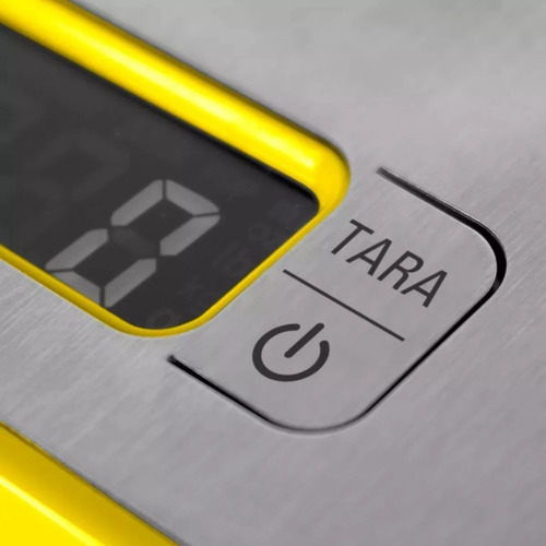 Imagen 2 de 6 de Balanza Digital De Cocina Yelmo Bl-7001 Acero Inox