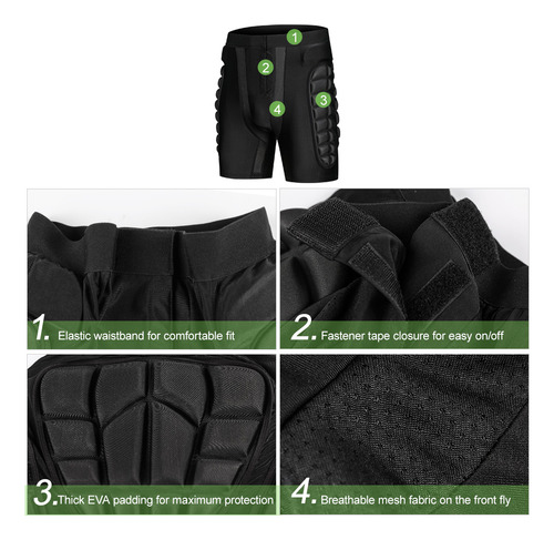 Pantalones Cortos Hip Conservation Para Hombre, Protección D
