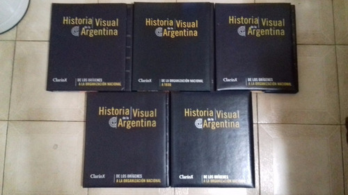 Historia Visual Argentina Cinco Carpetas Clarín