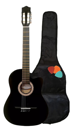 Guitarra Electrocriolla Nacional Exelente Sonoridad + Funda