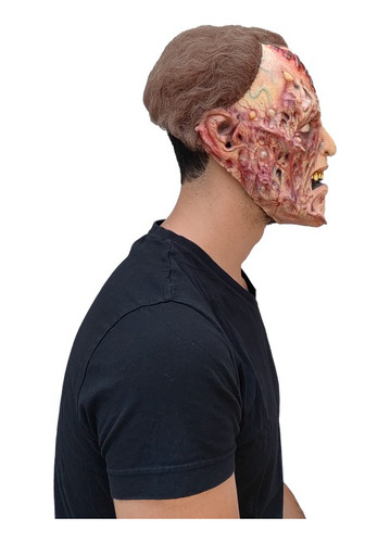 Máscara De Científico Zombie Para Hallowen Disfraz
