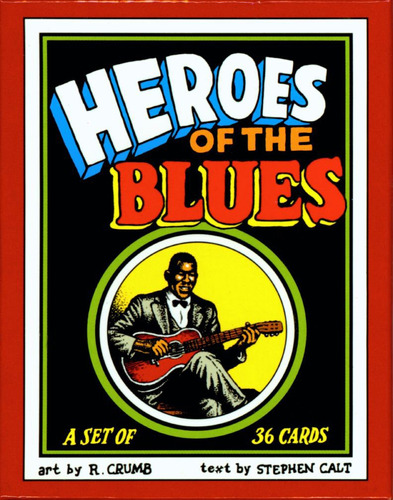 Robert Crumb Heroes Del Blues Set De Cards Tarjetas Colecc