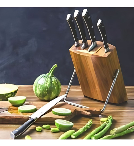 Juego De Cuchillos Aicok 6 Pz De Acero Inox Reacondicionado Gris (Reacondicionado)