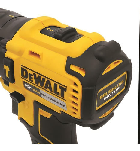 Taladro Atornillador Dewalt Dcd7781d2-b2 20v Max Brushless Color Amarillo Frecuencia 50