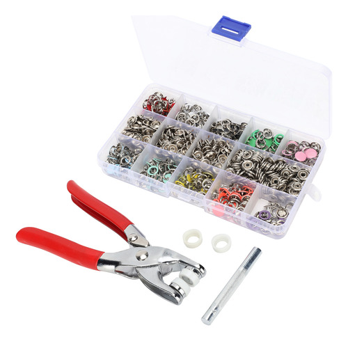 Botões: Fasteners Craft, 804 Unidades, Kit De Encaixe, Botão