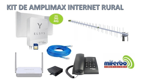 Amplimax Kit Full Internet Rural 4g