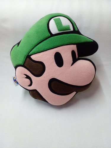 Luigi Mario Bros Cojín (artesanal)