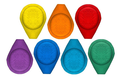 Kit Iman Ferrita Para Chakras / Biomagnetismo