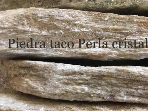Imagen 9 de 9 de Piedra Taco Perla Cristal , Revestimiento Exterior E Interio